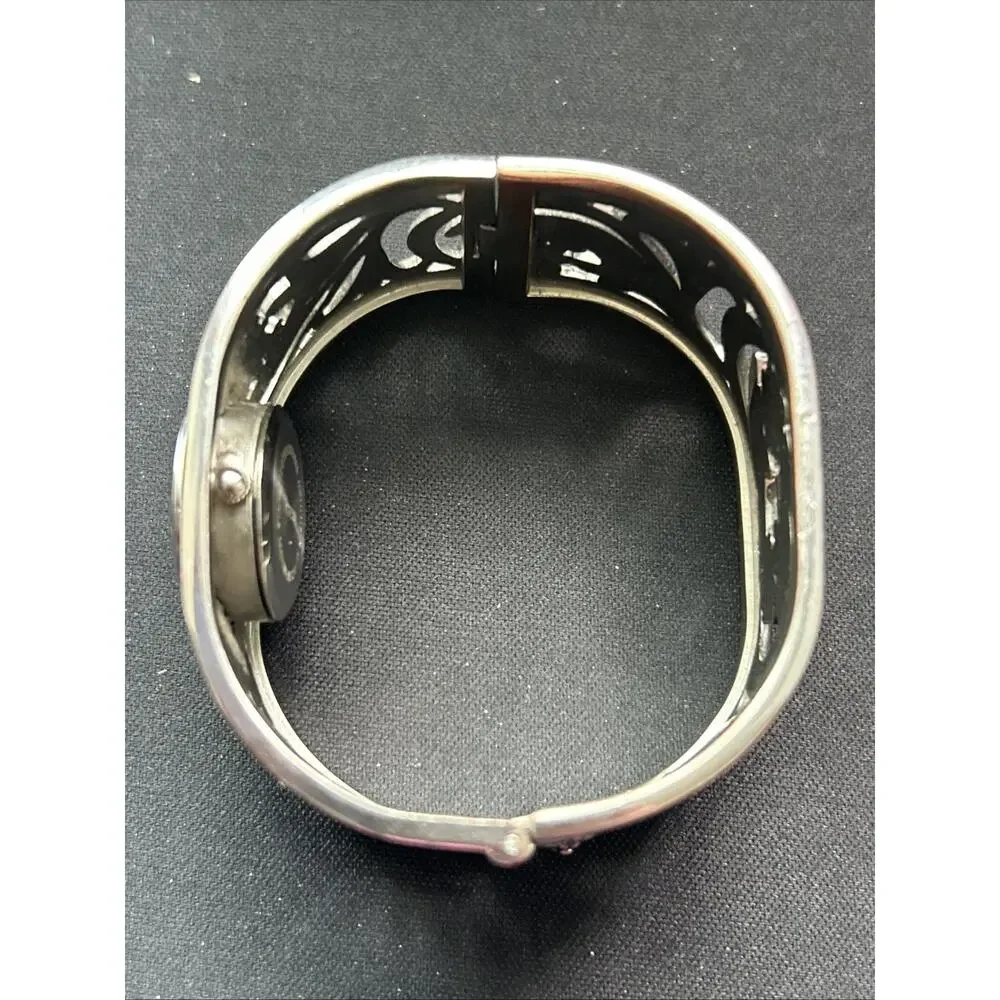 Vivani Silver Tone Women’s Bangle Watch